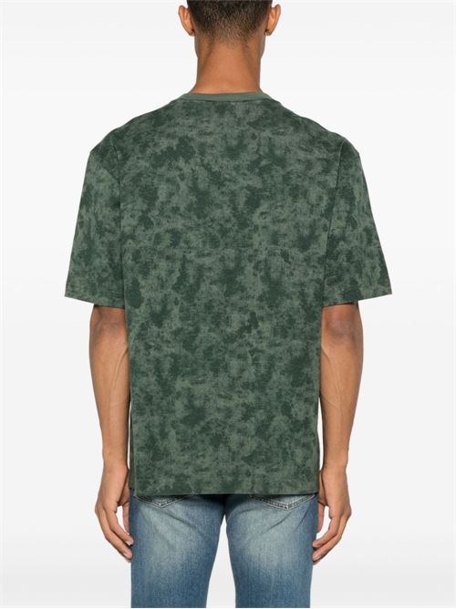 T-shirt uomo maniche corte camouflage BOSS Orange | 50519183341